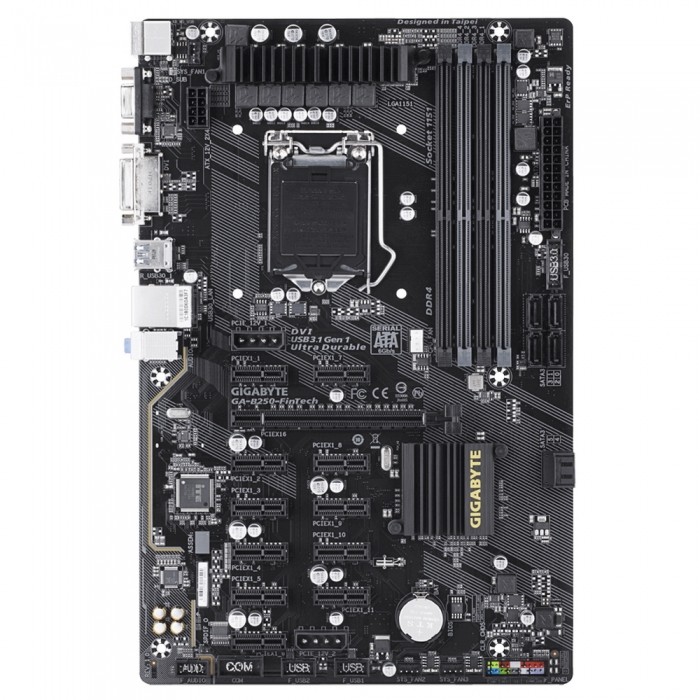 Материнская плата GIGABYTE GA-B250-FinTech OEM