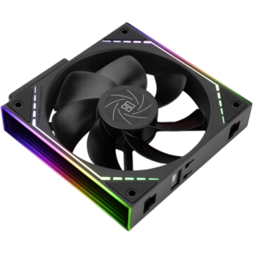Вентилятор для корпуса Thermalright TL-M12QR Reverse ARGB Black (TRTLM12QR)