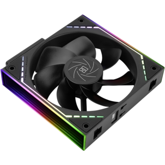 Вентилятор для корпуса Thermalright TL-M12QR Reverse ARGB Black (TRTLM12QR)