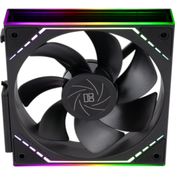 Вентилятор для корпуса Thermalright TL-M12QR Reverse ARGB Black (TRTLM12QR)