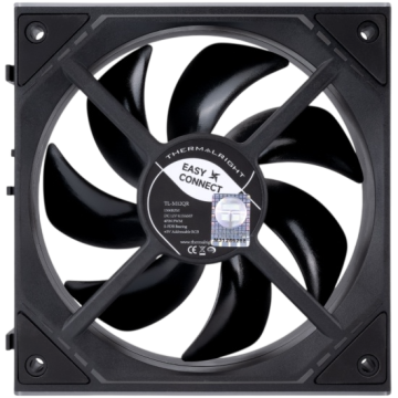 Вентилятор для корпуса Thermalright TL-M12QR Reverse ARGB Black (TRTLM12QR)