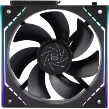 Вентилятор для корпуса Thermalright TL-M12QR Reverse ARGB Black (TRTLM12QR)