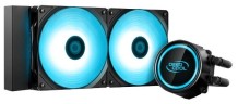 Система водяного охлаждения для процессора Deepcool GAMMAXX L240T Blue