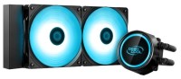Система водяного охлаждения для процессора Deepcool GAMMAXX L240T Blue