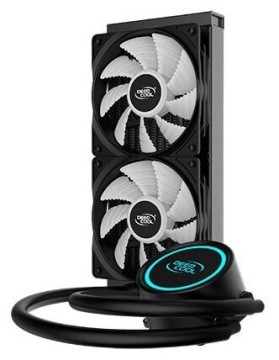 Система водяного охлаждения для процессора Deepcool GAMMAXX L240T Blue