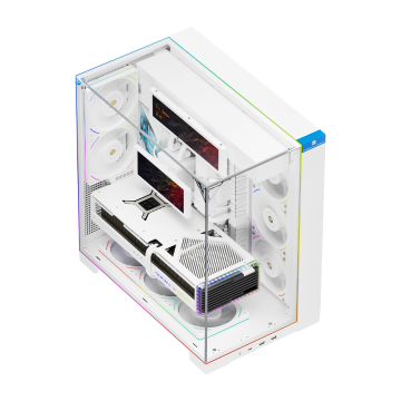 Компьютерный корпус Thermalright TR-A70 Vision TG ARGB LCD White (TRA70VW)