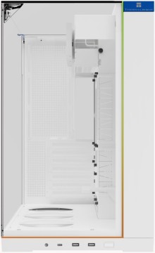 Компьютерный корпус Thermalright TR-A70 Vision TG ARGB LCD White (TRA70VW)