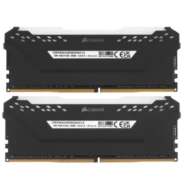 Оперативная память 64 Gb 3200 MHz Corsair VENGEANCE RGB PRO (CMW64GX4M2E3200C16)