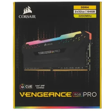 Оперативная память 64 Gb 3200 MHz Corsair VENGEANCE RGB PRO (CMW64GX4M2E3200C16)