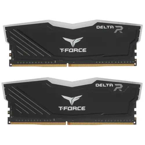 Оперативная память 16 Gb 3600 MHz Team Group T-FORCE DELTA RGB Black (TF3D416G3600HC18JDC01) RTL