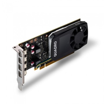 Видеокарта PNY (VCQP1000DVIV2-PB) Quadro P1000 PCI-E 3.0 4096Mb 128 bit 4xMini DisplayPort HDCP