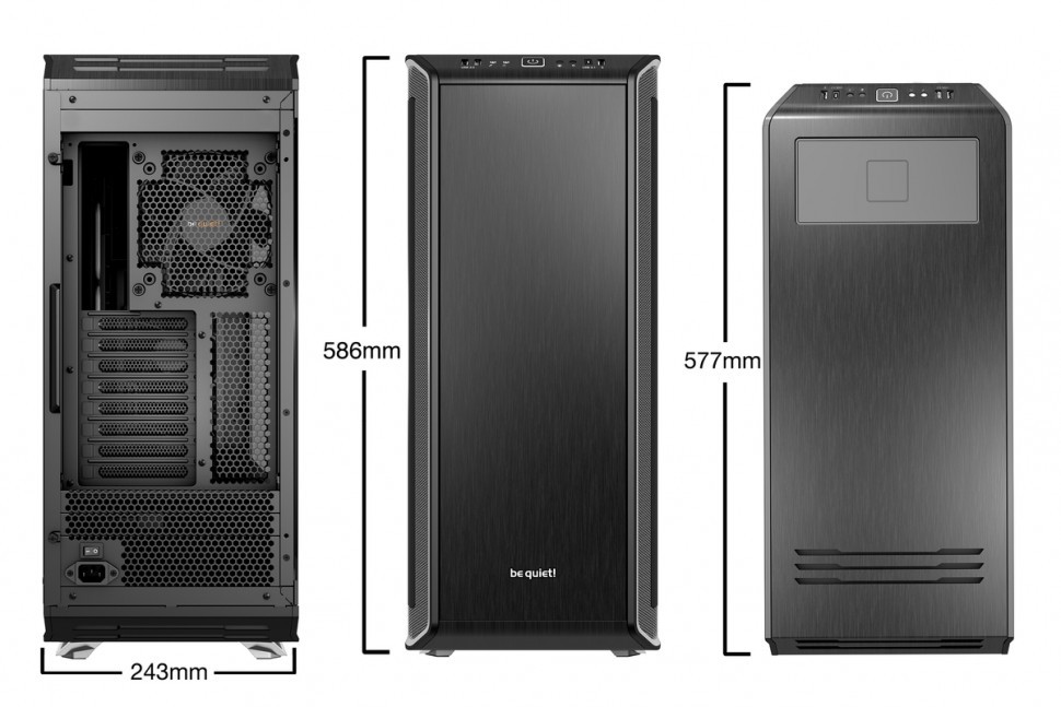 Компьютерный корпус Be Quiet! DARK BASE PRO 900 Silver rev. 2 BGW16