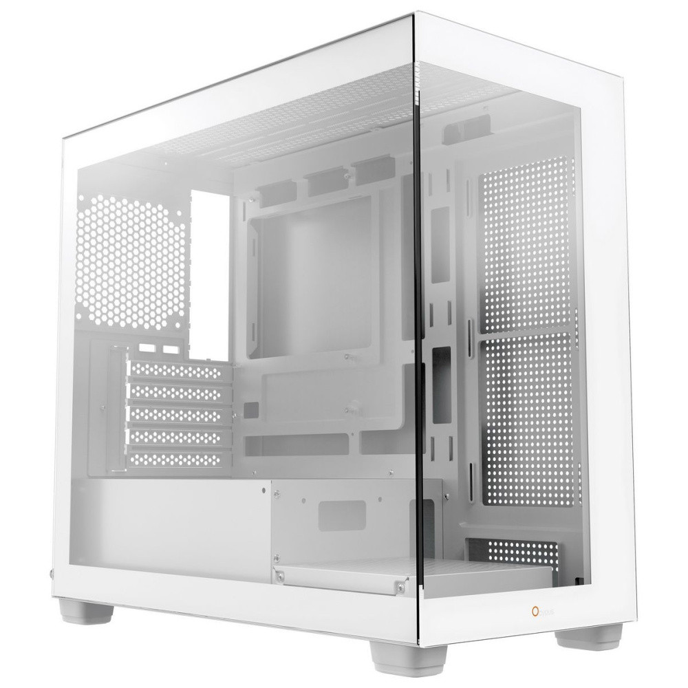 Компьютерный корпус Ocypus Gamma C52 WH TG White (Gamma-C52-W-HD000XX-GL)