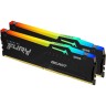 Оперативная память 64 Gb 4800 MHz Kingston FURY Beast RGB PnP Black (KF548C38BBAK2-64)