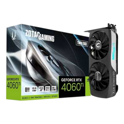 Видеокарта Zotac (ZT-D40610E-10M) GeForce RTX 4060 Ti 8GB TWIN EDGE