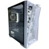 Компьютерный корпус Powercase ALISIO Micro X4W TG LED-Fan White mATX CAMIW-L4
