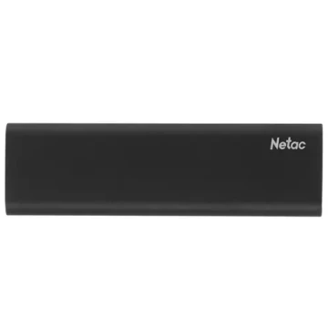 Внешний SSD NETAC 500 Gb Z SLIM Black (NT01ZSLIM-500G-32BK)