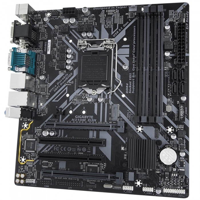 Материнская плата GIGABYTE H310M D3H