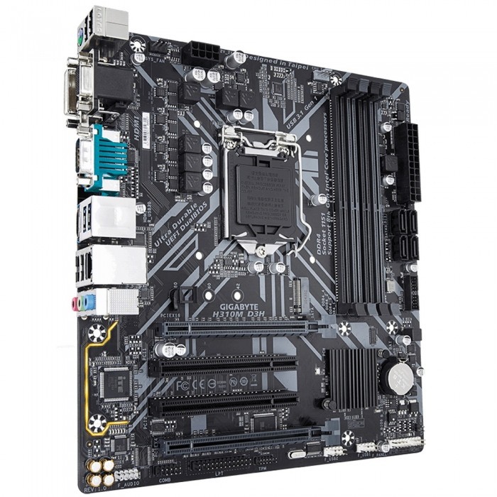 Материнская плата GIGABYTE H310M D3H