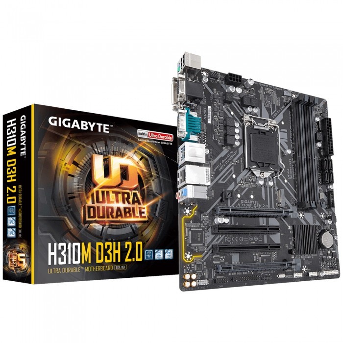 Материнская плата GIGABYTE H310M D3H