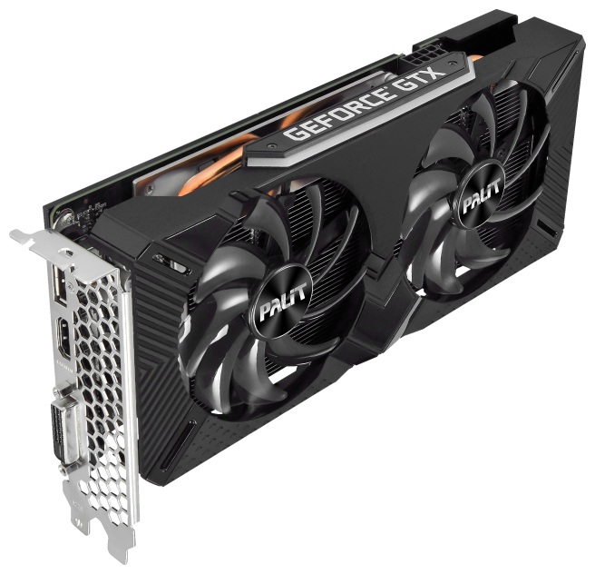 Видеокарта Palit (NE6166SS18J9-1160A) GeForce GTX 1660 SUPER GP OC 6GB