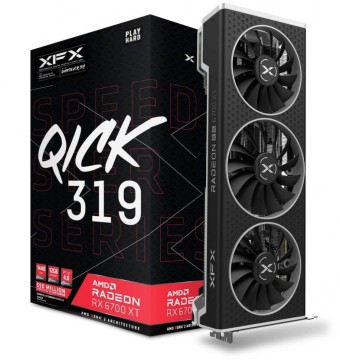 Видеокарта XFX (RX-67XTYPUDP) AMD Radeon RX 6700 XT ULTRA 12GB QICK319