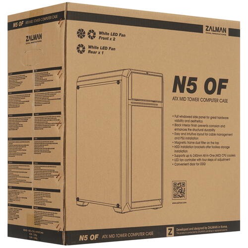 Компьютерный корпус Zalman N5 OF Black