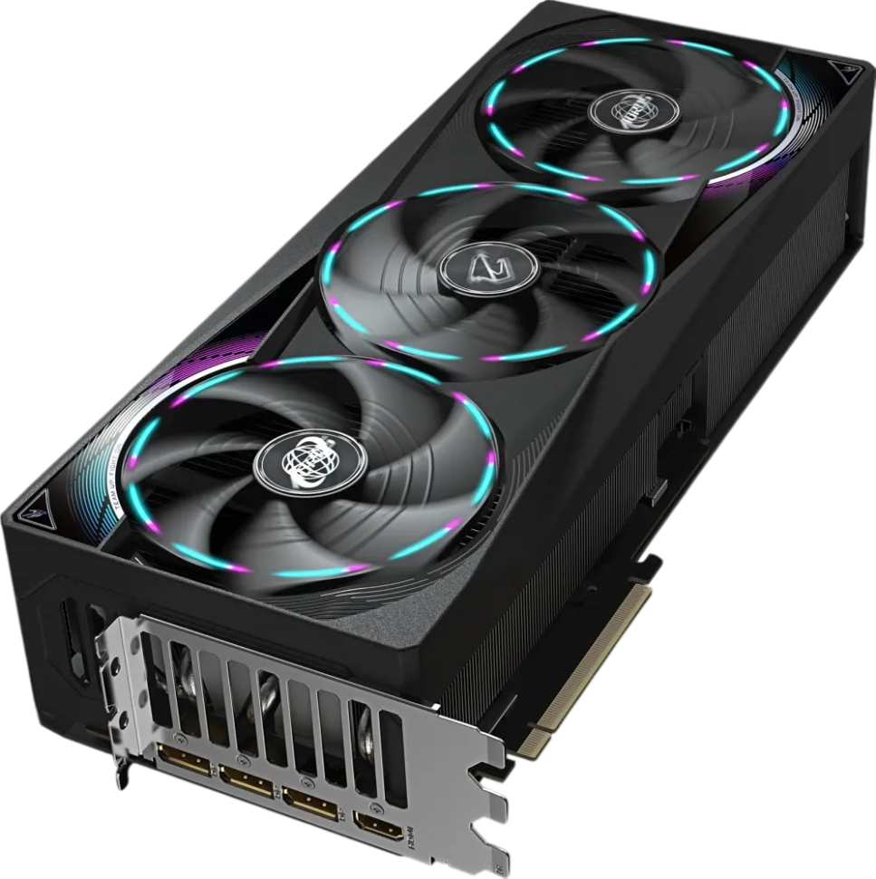 Видеокарта Gigabyte (GV-N5080AORUS M-16GD) GeForce RTX 5080 16GB AORUS MASTER