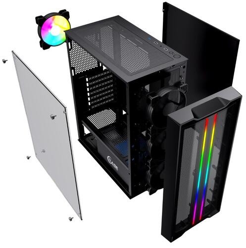 Компьютерный корпус Powercase MISTRAL EVO TG PWM CMIEB-F4S