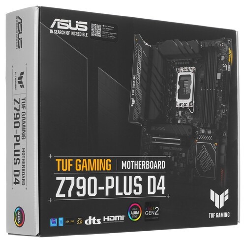 Материнская плата ASUS TUF GAMING Z790-PLUS D4 90MB1CQ0-M0EAY0