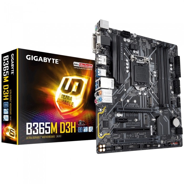 Материнская плата GIGABYTE B365M D3H