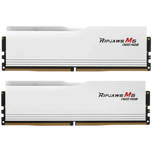 Оперативная память 96 Gb 6000 MHz G.Skill RIPJAWS M5 NEO RGB White (F5-6000J3036F48GX2-RM5NRW)