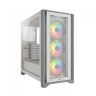 Компьютерный корпус Corsair iCUE 4000X RGB TG Mid-Tower White CC-9011205-WW