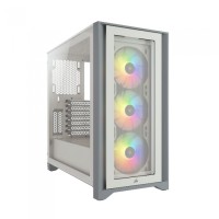 Компьютерный корпус Corsair iCUE 4000X RGB TG Mid-Tower White CC-9011205-WW