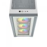 Компьютерный корпус Corsair iCUE 4000X RGB TG Mid-Tower White CC-9011205-WW