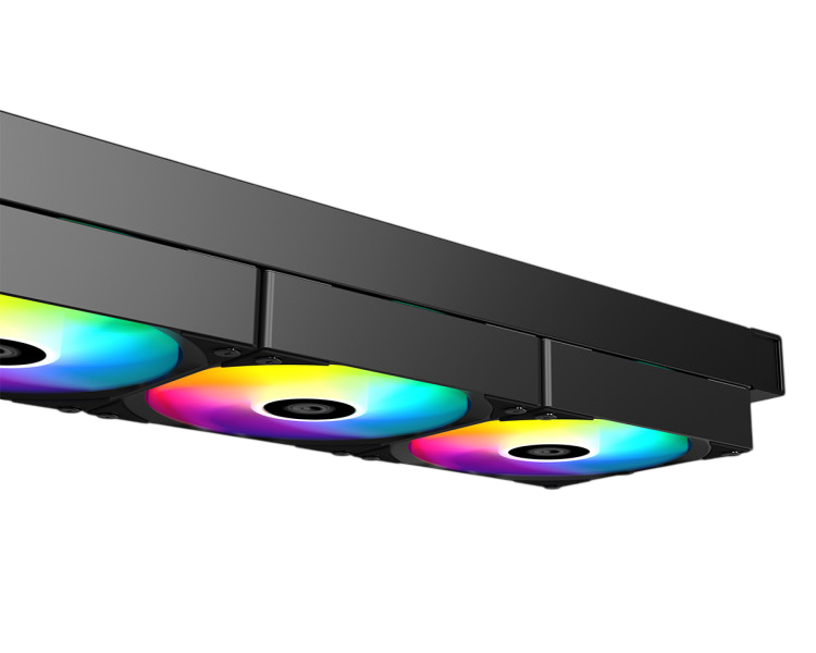 Система жидкостного охлаждения для процессора ID-COOLING FX360 LCD ARGB Black