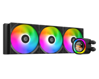 Система жидкостного охлаждения для процессора ID-COOLING FX360 LCD ARGB Black