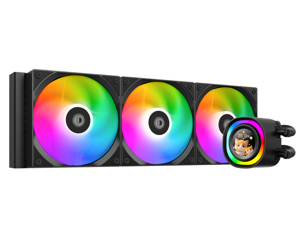 Система жидкостного охлаждения для процессора ID-COOLING FX360 LCD ARGB Black