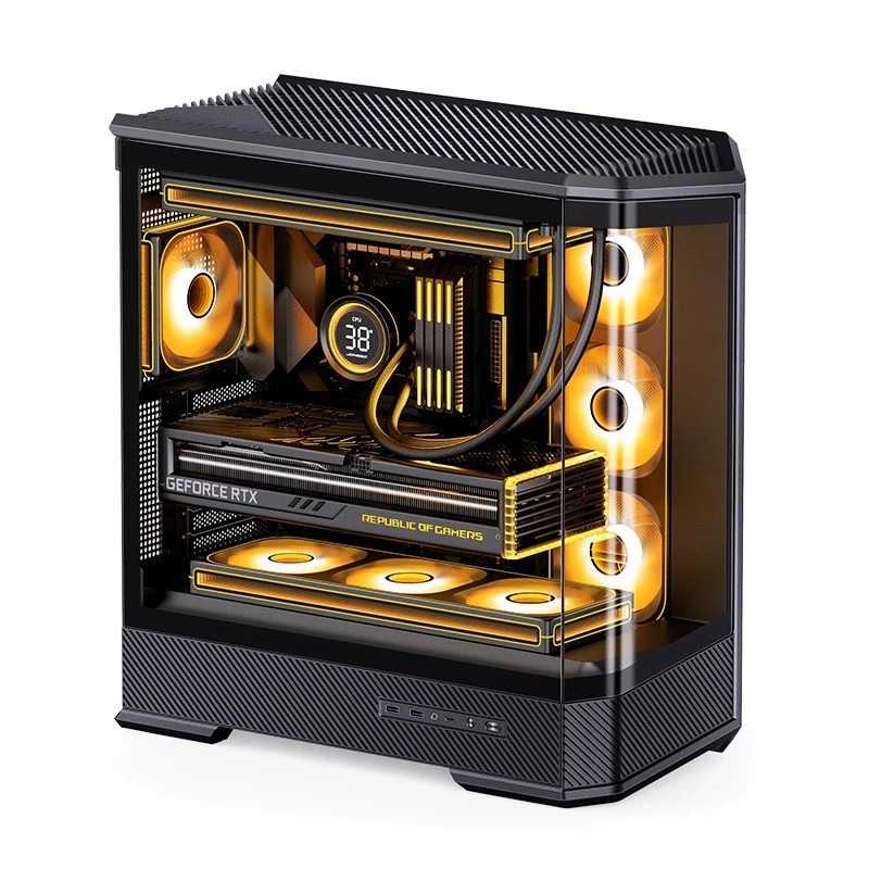 Компьютерный корпус JONSBO D400 TG Black