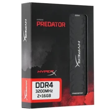 Оперативная память 32 Gb 3200 MHz Kingston HYPERX PREDATOR (HX432C16PB3K2/32)