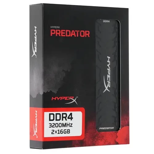 Оперативная память 32 Gb 3200 MHz Kingston HYPERX PREDATOR (HX432C16PB3K2/32)