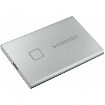 Внешний SSD Samsung 500 Gb T7 TOUCH EXTERNAL Silver MU-PC500S/WW