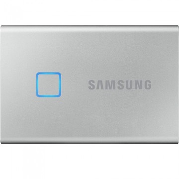 Внешний SSD Samsung 500 Gb T7 TOUCH EXTERNAL Silver MU-PC500S/WW
