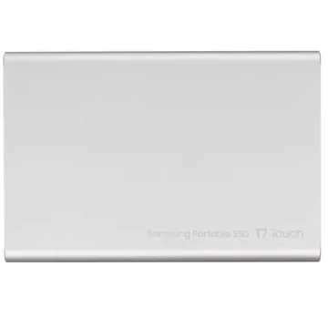Внешний SSD Samsung 500 Gb T7 TOUCH EXTERNAL Silver MU-PC500S/WW