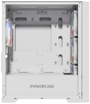Компьютерный корпус Powercase ByteFlow Micro LE ARGB White (CAMBFW-A4-LE)