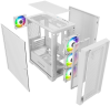Компьютерный корпус Powercase ByteFlow Micro LE ARGB White (CAMBFW-A4-LE)