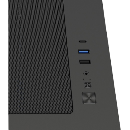 Компьютерный корпус XASTRA QW500M 3ARGB-C10-UC ARGB Black (QW500M-3FM12A-C10-UC)