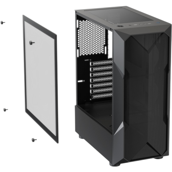 Компьютерный корпус XASTRA A304 4ARGB TG ARGB Black (A304-4FC12A)