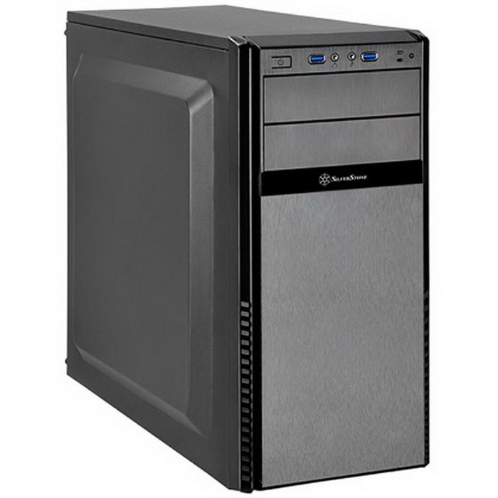 Компьютерный корпус SilverStone Black SST-PS11B-Q