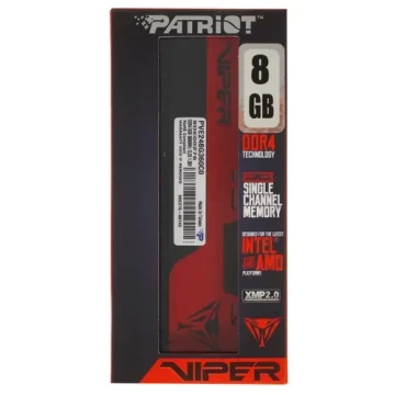 Оперативная память 8 Gb 3600 MHz PATRIOT VIPER ELITE II (PVE248G360C0)